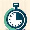 시계와 그래프 아이콘으로 시간 절약 시각화