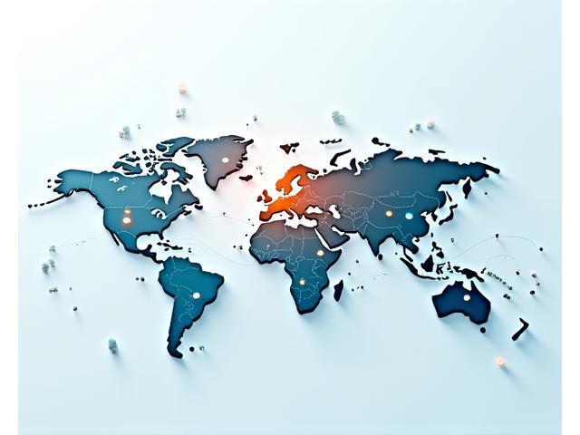 패션 공급망 네트워크가 히트맵 형태로 시각화되어 위험 지역을 표시