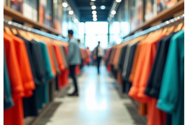 SPA 브랜드 매장 내부