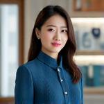 수석 패션 디자이너의 전문적인 인물 사진